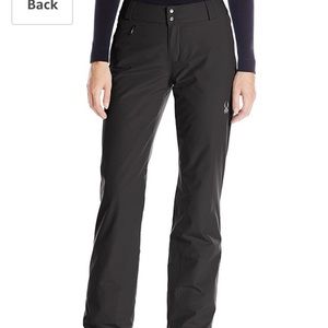 Women’s Black spyder ski pants